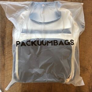 NWT PackuumBags Travel Backpack - lunch box built in